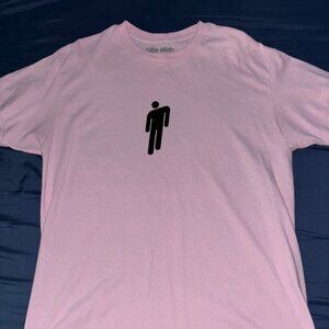 Billie Eilish Boyfriend Fit Girls T-Shirt **Used**